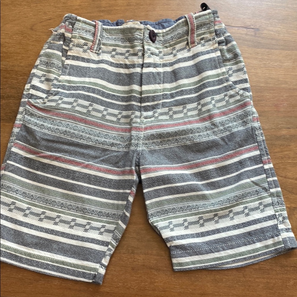 Peek Kids Sz 8 striped shorts